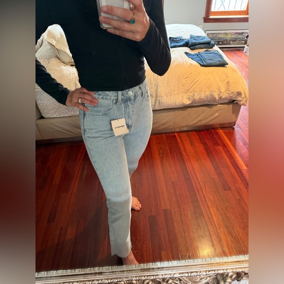 Superdown Light Blue Women's Jeans Size 26 HighRise - Picture 4 of 10